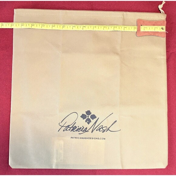 Patricia Nash Dustcover For Handbag -- Approx 15x15" -- Drawstring - Picture 2 of 3